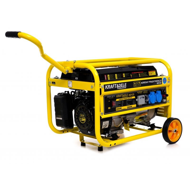 Casa si Gradina - Electrice - Generatoare electrice - Generator curent, 3800W 12/230V, KD125, Kraft&Dele - Infinity.ro