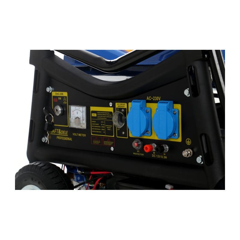Casa si Gradina - Electrice - Generatoare electrice - Generator curent, 3000W 12/230V, KD144, Kraft&Dele - Infinity.ro