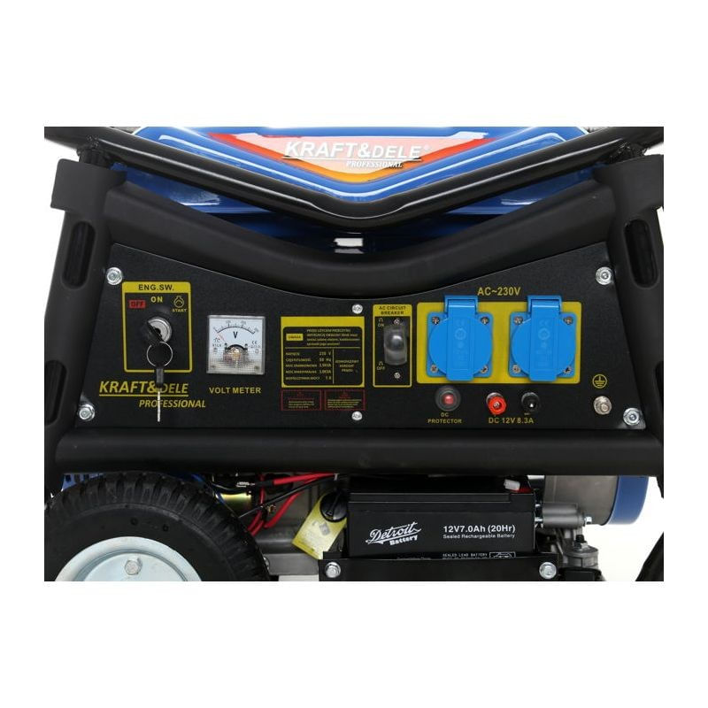 Casa si Gradina - Electrice - Generatoare electrice - Generator curent, 3000W 12/230V, KD144, Kraft&Dele - Infinity.ro