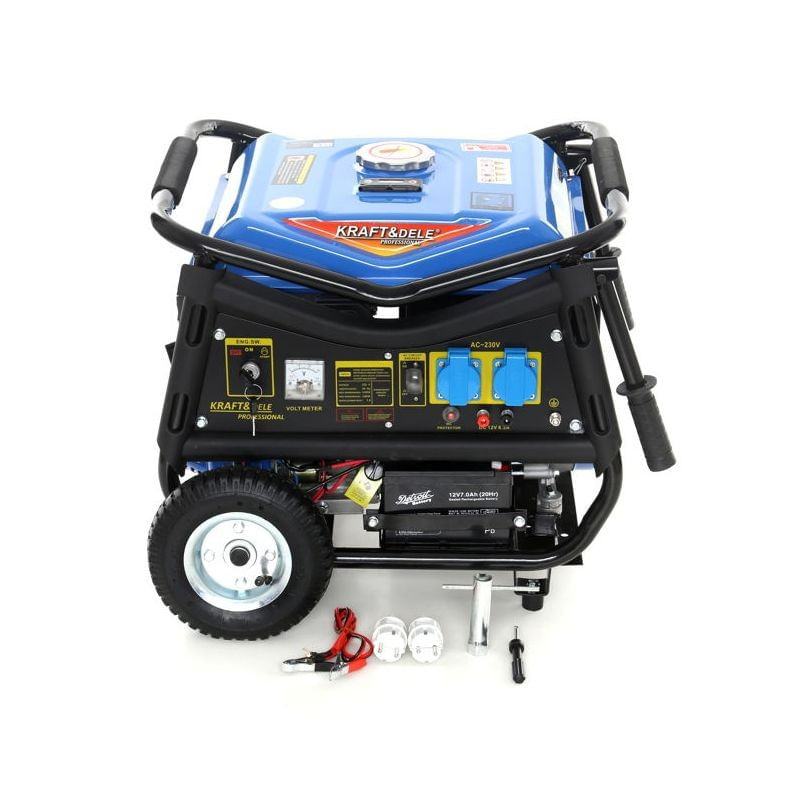 Casa si Gradina - Electrice - Generatoare electrice - Generator curent, 3000W 12/230V, KD144, Kraft&Dele - Infinity.ro