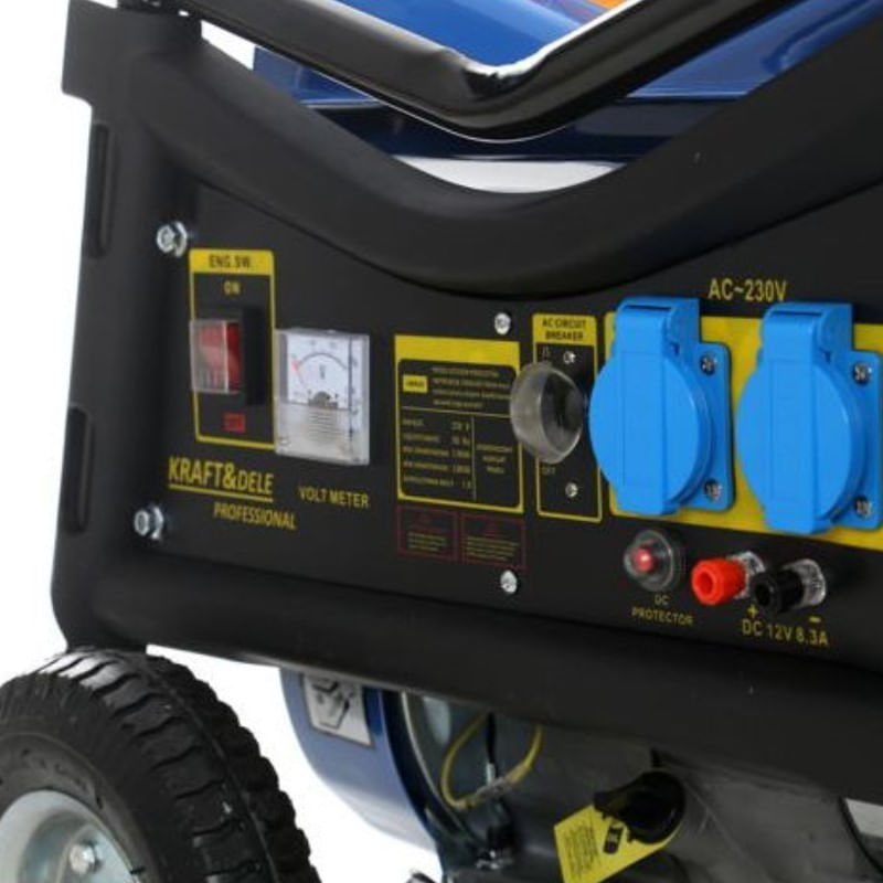 Casa si Gradina - Electrice - Generatoare electrice - Generator de curent, Kraft&Dele, 230 V monofazat, 41 kg, 15 l, KD142 - Infinity.ro