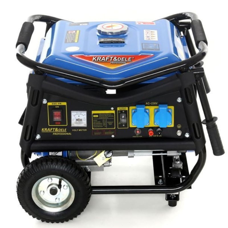 Casa si Gradina - Electrice - Generatoare electrice - Generator de curent, Kraft&Dele, 230 V monofazat, 41 kg, 15 l, KD142 - Infinity.ro