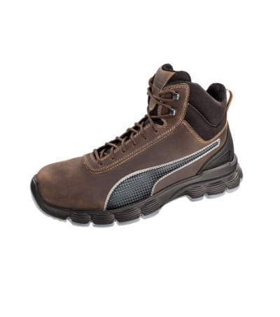 Bocanci pentru barbati, CONDOR BROWN MID S14, Malfini 39 maro inchis