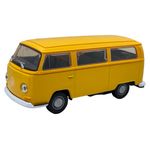 Jucarii, Copii si Bebe - Jucarii si jocuri - Vehicule si jucarii cu telecomanda - Masinute - Macheta Volkswagen T2 bus 1972 galben 1:43 - Infinity.ro