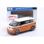 Jucarii, Copii si Bebe - Jucarii si jocuri - Vehicule si jucarii cu telecomanda - Masinute - Macheta metal Volkswagen IDBuzz orange 1:24 special edition - Infinity.ro