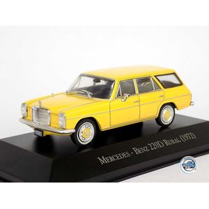 Macheta  1/43, 1972 Mercedes Benz 220D Rural, galben