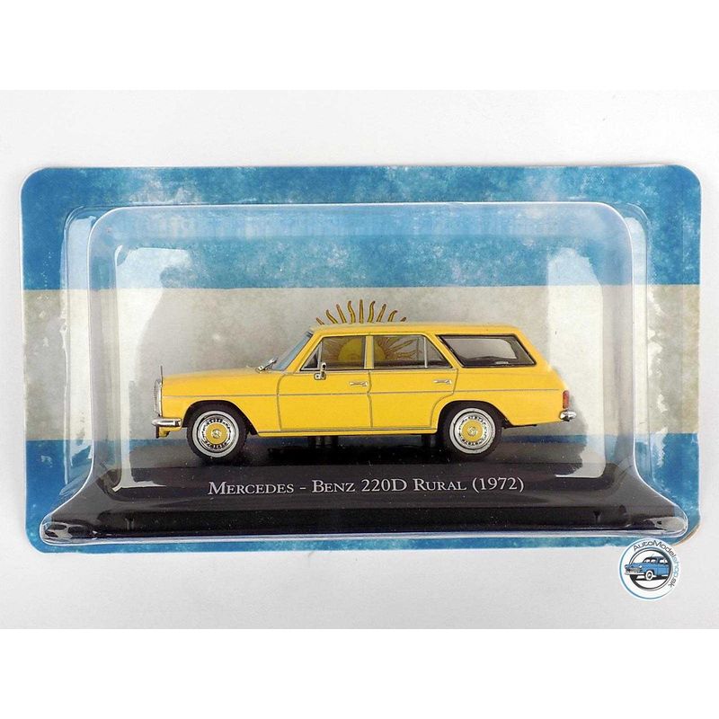 Jucarii, Copii si Bebe - Jucarii si jocuri - Vehicule si jucarii cu telecomanda - Masinute - Macheta  1/43, 1972 Mercedes Benz 220D Rural, galben - Infinity.ro