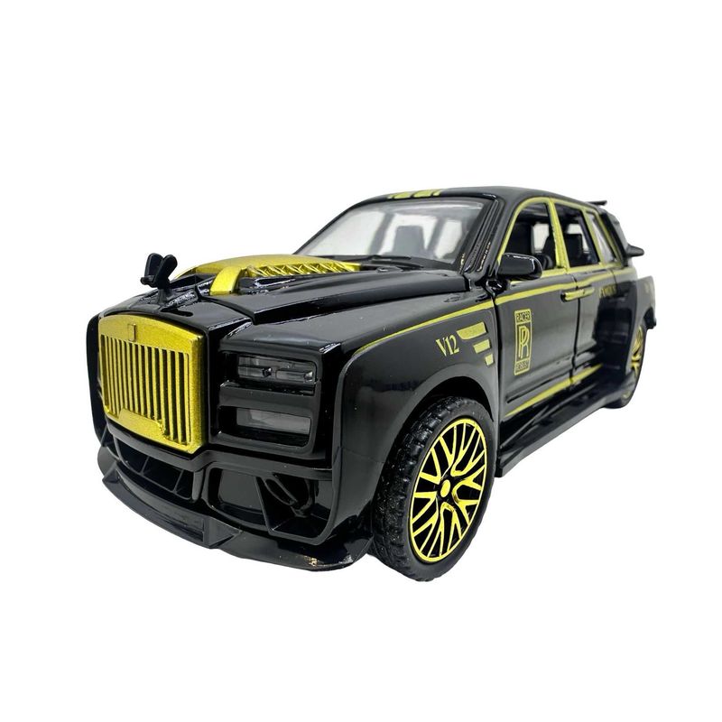 Jucarii, Copii si Bebe - Jucarii si jocuri - Vehicule si jucarii cu telecomanda - Masinute - Macheta metal Rolls Royce Cullinan Mansory replica 1/32 - Infinity.ro
