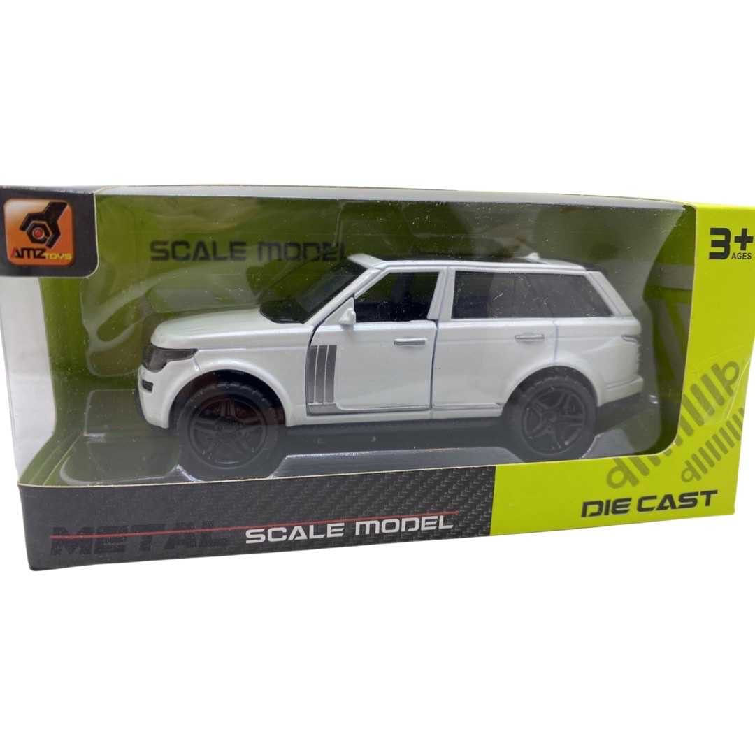 Macheta metal replica Range Rover alb deschide usi, resort ...