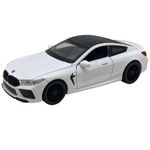 Jucarii, Copii si Bebe - Jucarii si jocuri - Vehicule si jucarii cu telecomanda - Masinute - Macheta replica metal BMW M8 alb deschide usi, capota, portbagaj - Infinity.ro