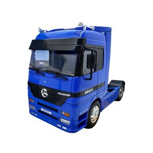 Macheta cap tractor Mercedes Actros 1857 albastru 4x2 1/32 Welly