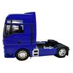 Jucarii, Copii si Bebe - Jucarii si jocuri - Vehicule si jucarii cu telecomanda - Masinute - Macheta cap tractor MAN TGX xxl 4X2 albastru welly 1/32 - Infinity.ro