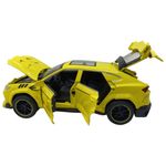Jucarii, Copii si Bebe - Jucarii si jocuri - Vehicule si jucarii cu telecomanda - Masinute - Macheta replica Lamborghini Urus galben deschide 4 usi, prtbagaj si capota, lumini si sunete  bf2023 - Infinity.ro