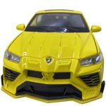 Jucarii, Copii si Bebe - Jucarii si jocuri - Vehicule si jucarii cu telecomanda - Masinute - Macheta replica Lamborghini Urus galben deschide 4 usi, prtbagaj si capota, lumini si sunete  bf2023 - Infinity.ro
