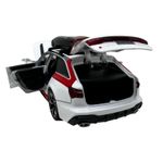 Jucarii, Copii si Bebe - Jucarii si jocuri - Vehicule si jucarii cu telecomanda - Masinute - Macheta Audi RS6 1:32 alba replica metal lumini si sunete usi deschise portbagaj functional - Infinity.ro