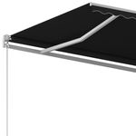 Casa si Gradina - Gradina si terasa - Umbrele si pavilioane - Umbrele - Copertina retractabila manual, antracit, 400x300 cm - Infinity.ro