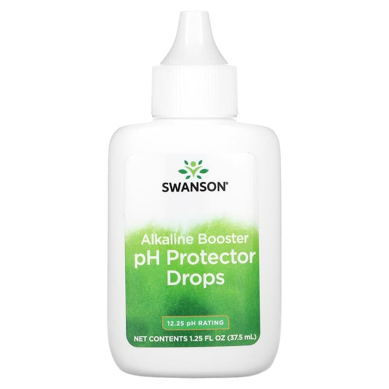 Ingrijire personala si Cosmetice - Sanatate si wellness - Suplimente alimentare - Alte suplimente alimentare - Alkaline Booster pH Protector Picaturi 12.25 pH - 37.5 ml, Swanson - Infinity.ro