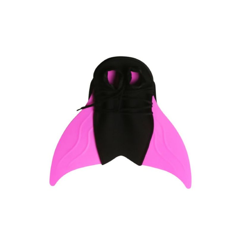 Fashion, accesorii si bijuterii - Copii - Lenjerie si pijamale copii - Costume de baie copii - Set 4 piese costum de baie Sirena Ariel, Roz/Alb, Include coada, inotatoare, top si slip - THK® - 120 cm - 5-6 ani - Infinity.ro