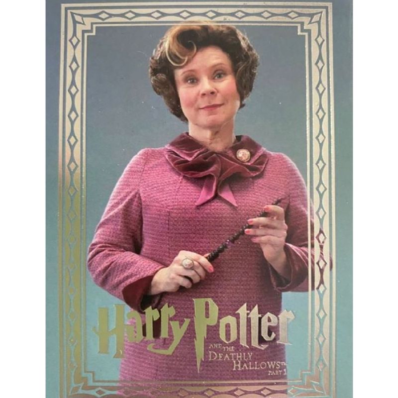 Jucarii, Copii si Bebe - Jucarii si jocuri - Jucarii de rol - Masti si costume copii - Bagheta Dolores Umbridge din Otel, Maro, Clasica, THK® - Infinity.ro