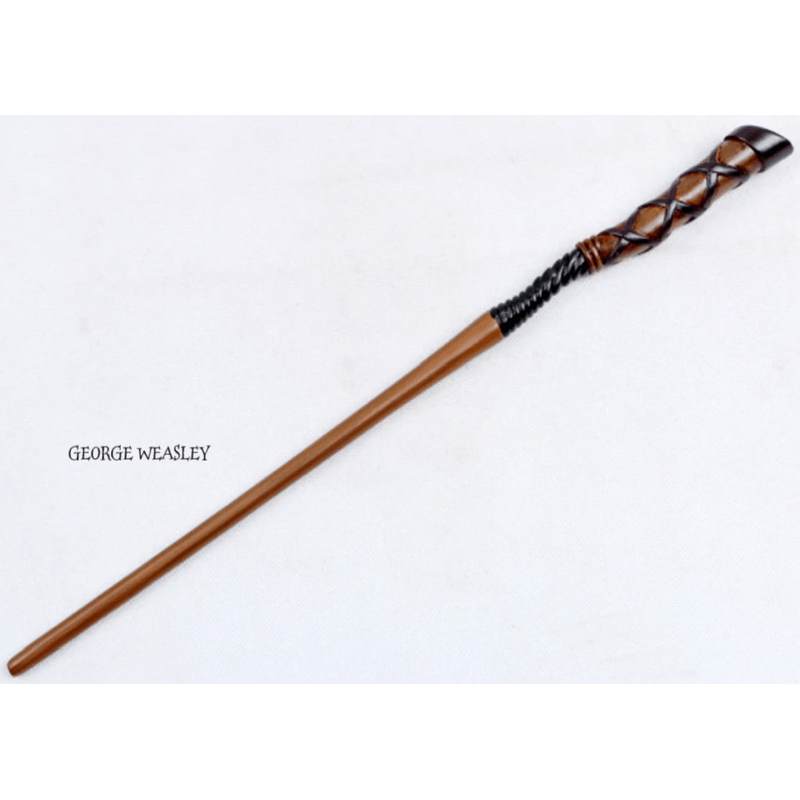 Jucarii, Copii si Bebe - Jucarii si jocuri - Jucarii de rol - Masti si costume copii - Bagheta George Weasley din Otel, Clasica, Maro/Gri, THK® - Infinity.ro