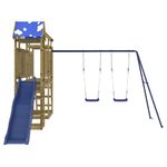 Jucarii, Copii si Bebe - Jucarii si jocuri - Jucarii de exterior - Spatii de joaca si accesorii - Set de joaca pentru exterior, lemn de pin impregnat - Infinity.ro