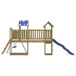 Jucarii, Copii si Bebe - Jucarii si jocuri - Jucarii de exterior - Spatii de joaca si accesorii - Set de joaca pentru exterior, lemn de pin impregnat - Infinity.ro