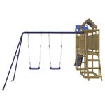 Jucarii, Copii si Bebe - Jucarii si jocuri - Jucarii de exterior - Spatii de joaca si accesorii - Set de joaca pentru exterior, lemn de pin impregnat - Infinity.ro