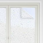 Casa si Gradina - Constructii - Ferestre si accesorii - Accesorii ferestre - Folie pentru Fereastra Statica Model flori 45 x 500 cm PVC - Infinity.ro