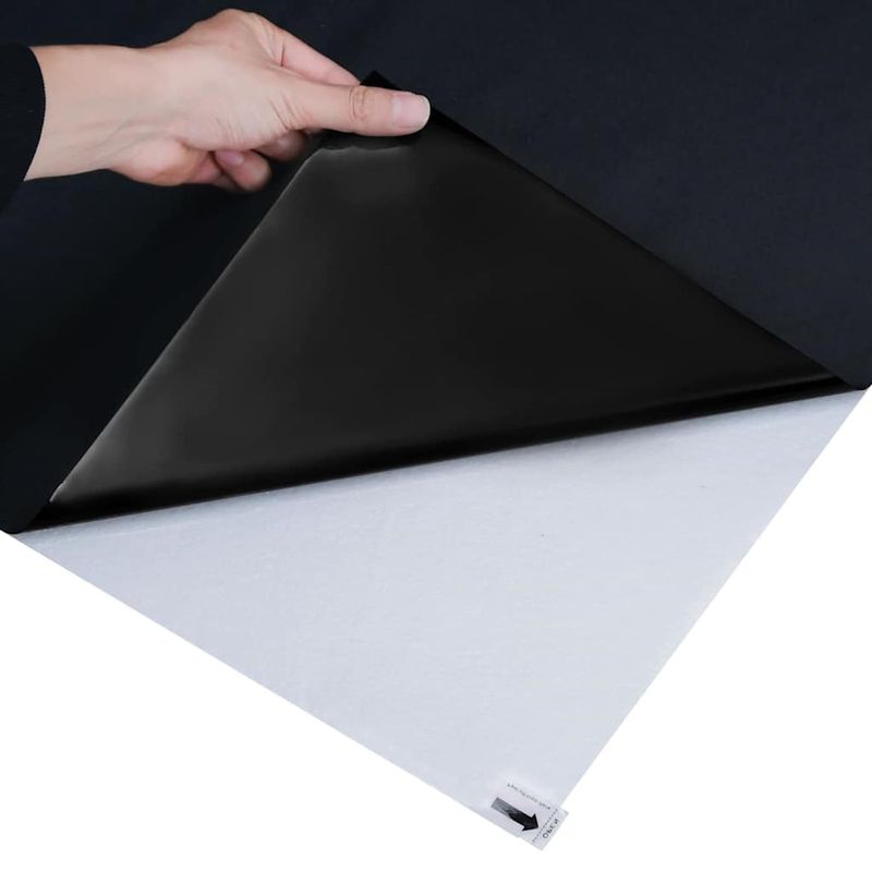 Casa si Gradina - Constructii - Ferestre si accesorii - Accesorii ferestre - Folie pentru Fereastra Statica Negru 60 x 1000 cm PVC - Infinity.ro