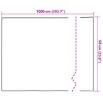 Casa si Gradina - Constructii - Ferestre si accesorii - Accesorii ferestre - Folie pentru Fereastra Statica Negru 60 x 1000 cm PVC - Infinity.ro