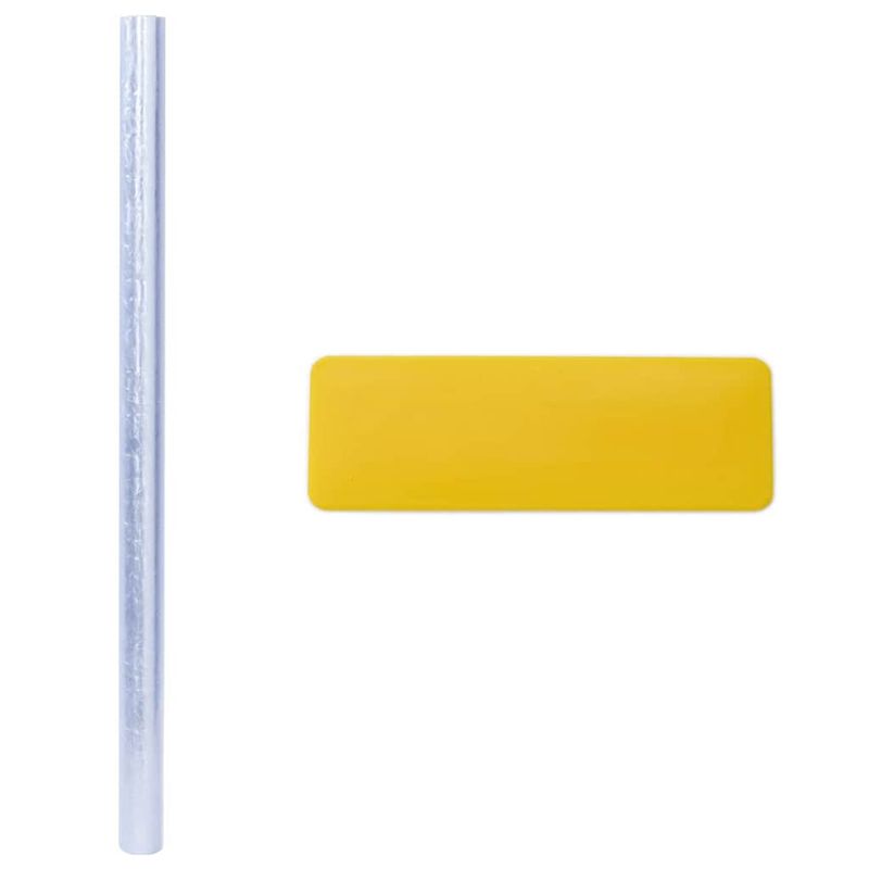 Casa si Gradina - Constructii - Ferestre si accesorii - Accesorii ferestre - Folie pentru Fereastra Statica Model 3D Curcubeu 45 x 2000 cm - Infinity.ro