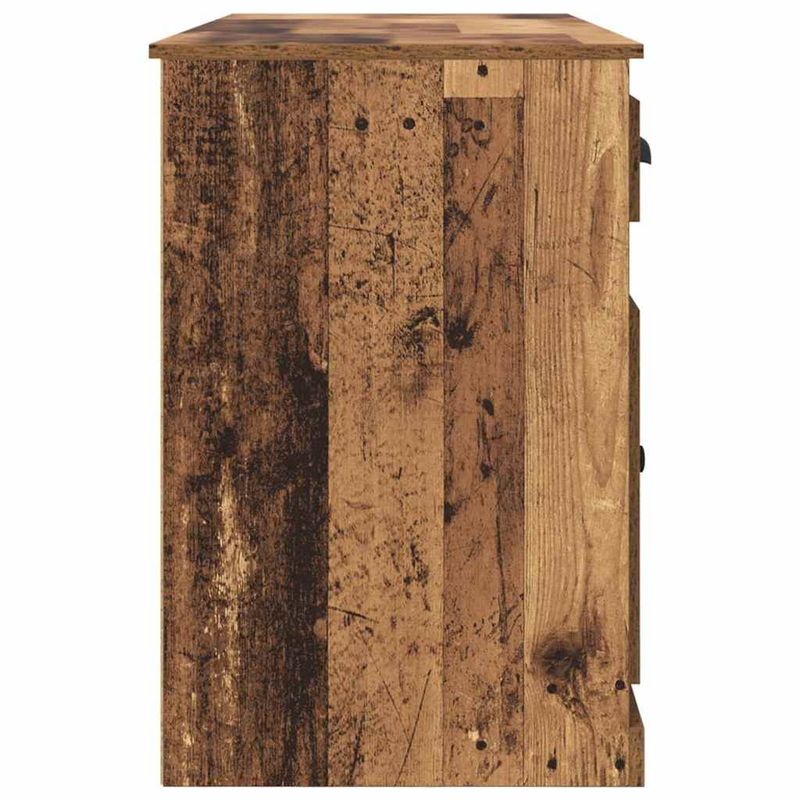 Casa si Gradina - Mobilier - Mese si birouri - Birouri - Birou cu dulap Lemn Vechi 154,5 x 50 x 75 cm Lemn compozit - Infinity.ro