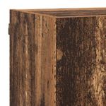 Casa si Gradina - Mobilier - Comode si corpuri - Comode - Unitati TV de perete cu LED 5 pcs Lemn Vechi 40,5 x 30 x 90 cm - Infinity.ro