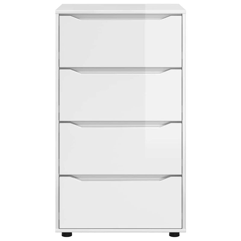 Casa si Gradina - Mobilier - Dulapuri si sifoniere - Dulapuri - Dulapuri de depozitare 2 pcs Alb lucios 60 x 48 x 105 cm - Infinity.ro