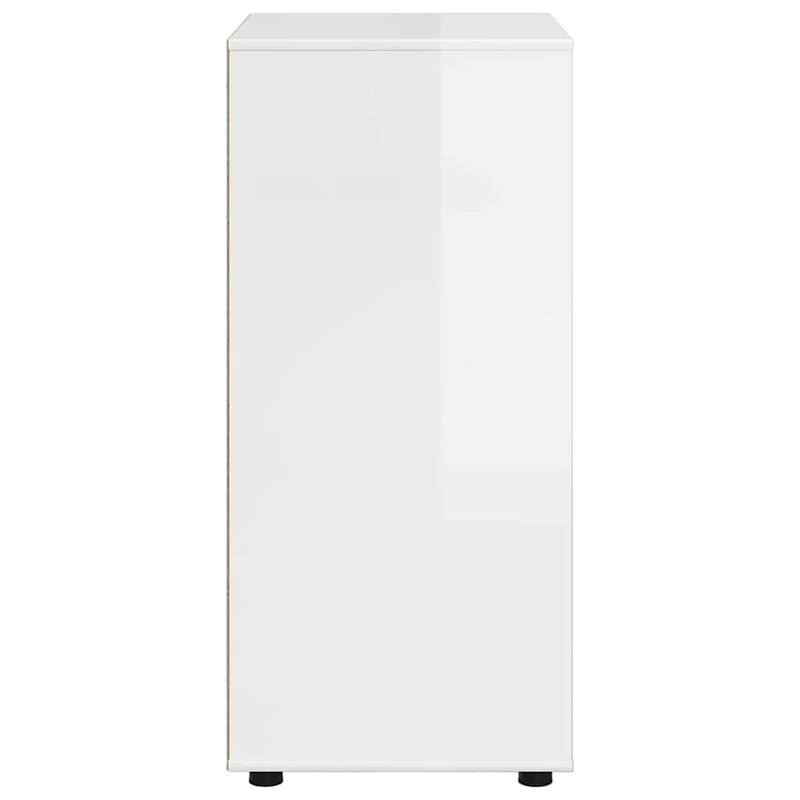 Casa si Gradina - Mobilier - Dulapuri si sifoniere - Dulapuri - Dulapuri de depozitare 2 pcs Alb lucios 60 x 48 x 105 cm - Infinity.ro