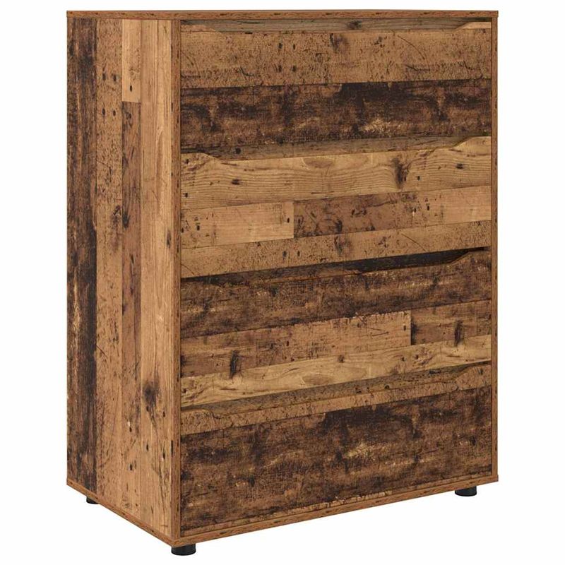 Casa si Gradina - Mobilier - Dulapuri si sifoniere - Dulapuri - Dulapuri de depozitare 2 pcs Lemn Vechi 80 x 48 x 105 cm - Infinity.ro