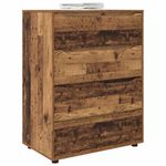 Casa si Gradina - Mobilier - Dulapuri si sifoniere - Dulapuri - Dulapuri de depozitare 2 pcs Lemn Vechi 80 x 48 x 105 cm - Infinity.ro