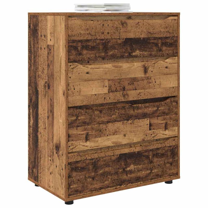 Casa si Gradina - Mobilier - Dulapuri si sifoniere - Dulapuri - Dulapuri de depozitare 2 pcs Lemn Vechi 80 x 48 x 105 cm - Infinity.ro