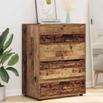 Casa si Gradina - Mobilier - Dulapuri si sifoniere - Dulapuri - Dulapuri de depozitare 2 pcs Lemn Vechi 80 x 48 x 105 cm - Infinity.ro