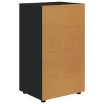Casa si Gradina - Mobilier - Dulapuri si sifoniere - Dulapuri - Dulapuri de depozitare 2 pcs Negru 60 x 48 x 105 cm - Infinity.ro