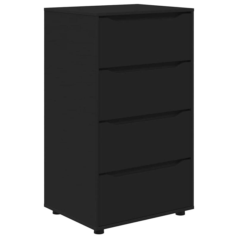 Casa si Gradina - Mobilier - Dulapuri si sifoniere - Dulapuri - Dulapuri de depozitare 2 pcs Negru 60 x 48 x 105 cm - Infinity.ro
