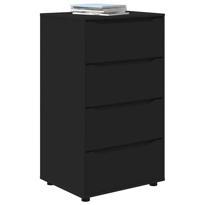 Casa si Gradina - Mobilier - Dulapuri si sifoniere - Dulapuri - Dulapuri de depozitare 2 pcs Negru 60 x 48 x 105 cm - Infinity.ro