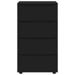 Casa si Gradina - Mobilier - Dulapuri si sifoniere - Dulapuri - Dulapuri de depozitare 2 pcs Negru 60 x 48 x 105 cm - Infinity.ro