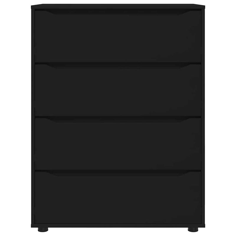 Casa si Gradina - Mobilier - Dulapuri si sifoniere - Dulapuri - Dulapuri de depozitare 2 pcs Negru 80 x 48 x 105 cm - Infinity.ro