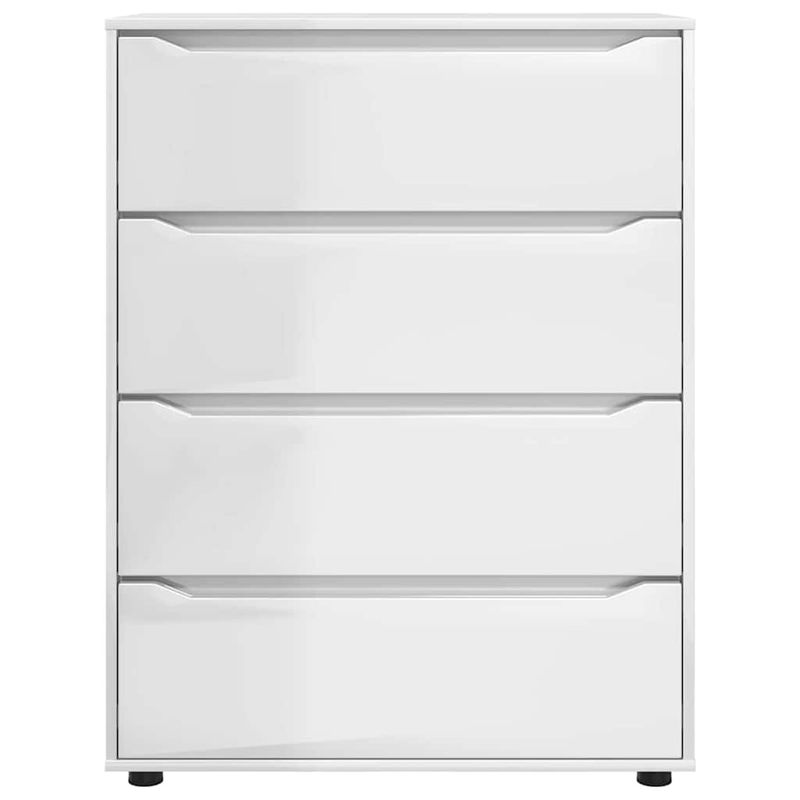 Casa si Gradina - Mobilier - Dulapuri si sifoniere - Dulapuri - Dulapuri de depozitare 2 pcs Alb lucios 80 x 48 x 105 cm - Infinity.ro