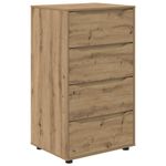 Casa si Gradina - Mobilier - Dulapuri si sifoniere - Dulapuri - Dulapuri de depozitare 2 pcs Stejar Artizanal 60 x 48 x 105 cm - Infinity.ro