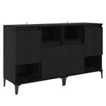 Casa si Gradina - Mobilier - Comode si corpuri - Comode - Bufeturi 2 pcs Stejar Negru 60 x 35 x 70 cm Lemn compozit - Infinity.ro
