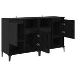 Casa si Gradina - Mobilier - Comode si corpuri - Comode - Bufeturi 2 pcs Stejar Negru 60 x 35 x 70 cm Lemn compozit - Infinity.ro