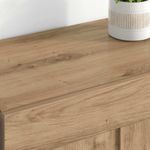 Casa si Gradina - Mobilier - Comode si corpuri - Comode - Usi pentru dulapuri montate pe perete 2 pcs Stejar Artizanal - Infinity.ro