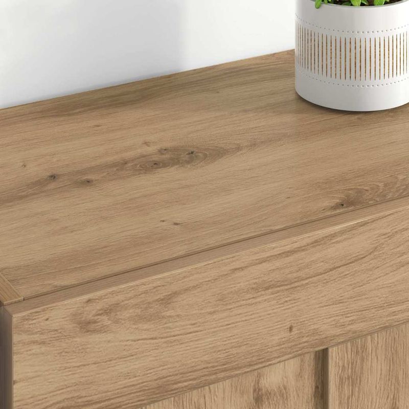 Casa si Gradina - Mobilier - Comode si corpuri - Comode - Usi pentru dulapuri montate pe perete 2 pcs Stejar Artizanal - Infinity.ro